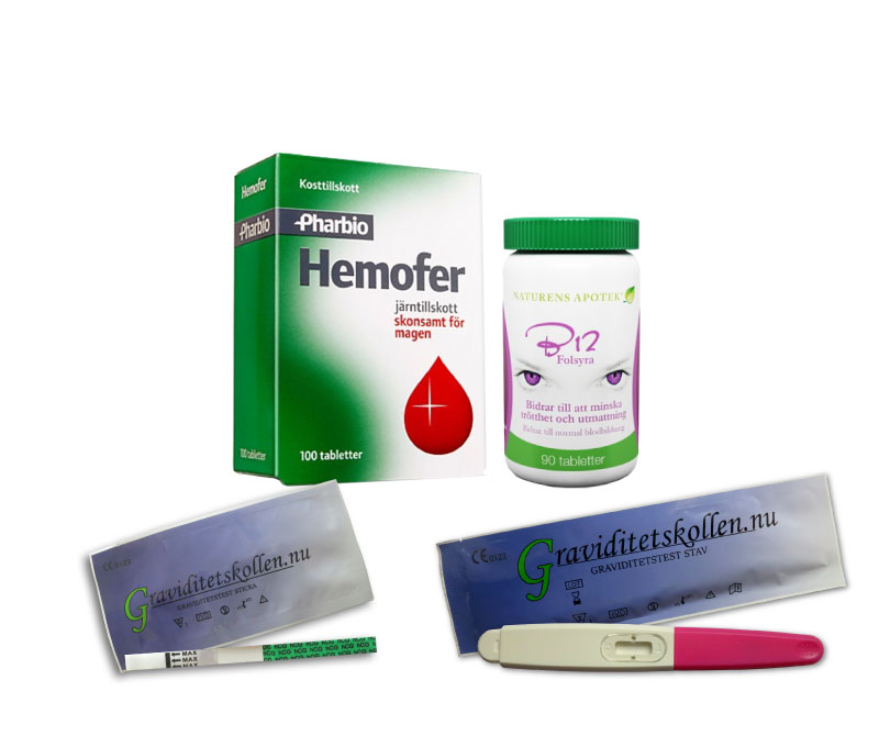 Small - Bli gravid-paket utan Ägglossningstest