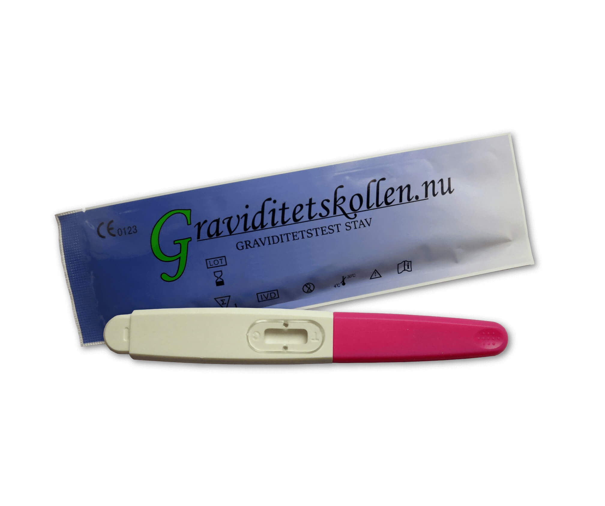 20 st. Tidigt graviditetstest stav
